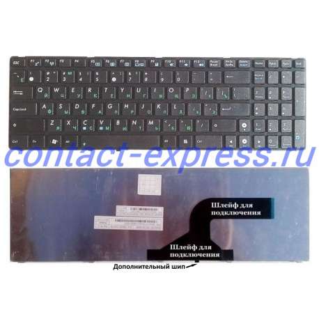 G60-USA REV:RU, 52-101085 клавиатура Asus K53S