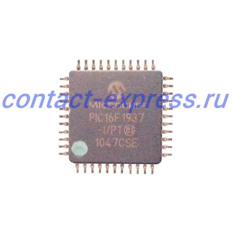 PIC16F1937-I/PT микросхема, микроконтроллер