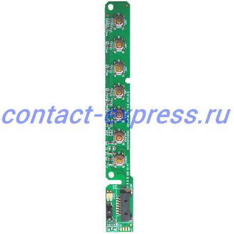Фото платы 50F6-P-IR-KEY V1.0 ИК (IR) датчика и кнопок управления Telefunken TF-LED32S98T2
