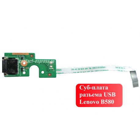 Фото платы USB Lenovo B580, 55.4TG03.001.