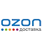 Озон доставка, логотип.